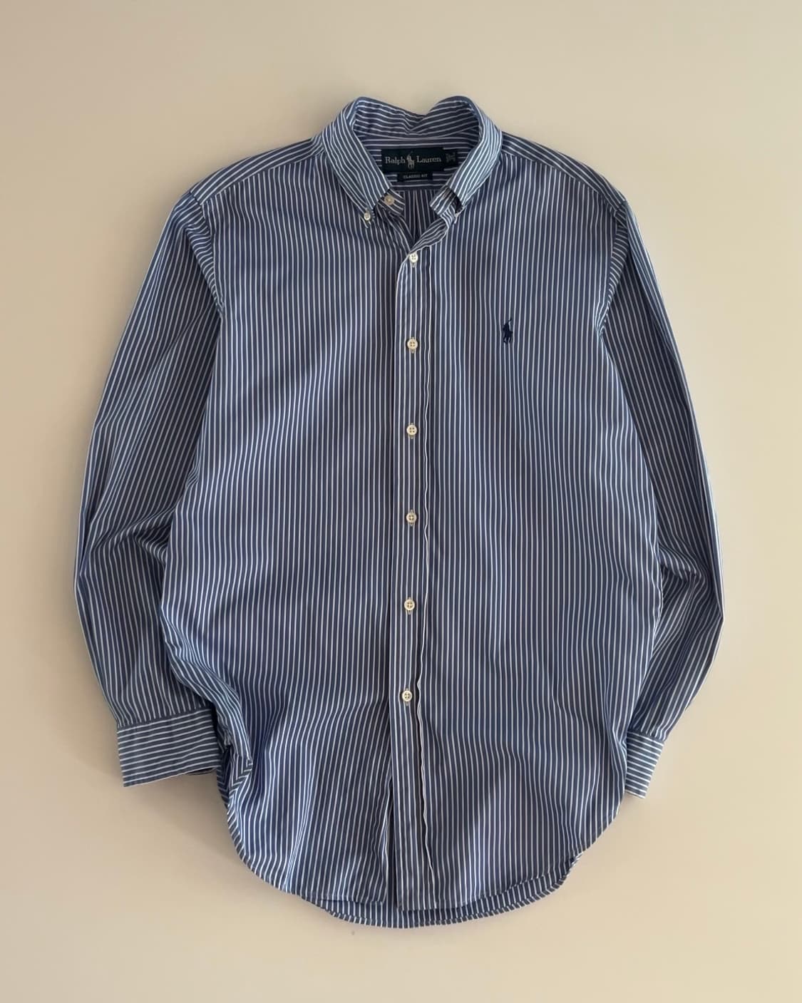 폴로 랄프로렌 블루 스트라이프 셔츠 15 상품이미지1
