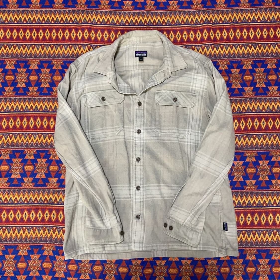 [105] 파타고니아 오가닉코튼 투포켓 체크 셔츠 상품이미지1
