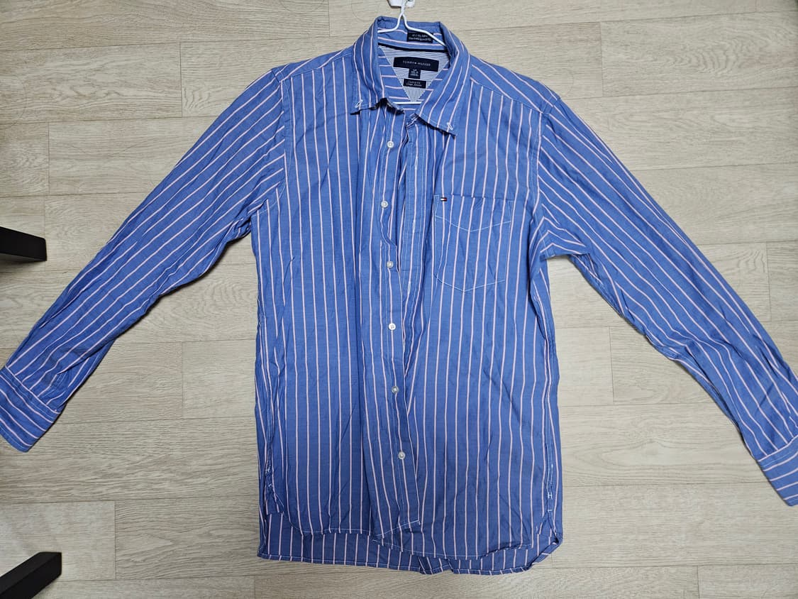 [새상품] 타미힐피거 블루 스트라이프 셔츠 (100) 상품이미지1