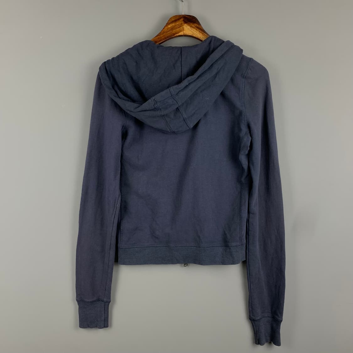 아베크롬비 y2k 와투케 딱붙 네이비 후드집업 상품이미지3