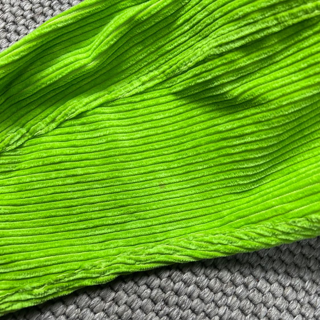 WE11DONE 웰던 코듀로이 자켓 라임 M 상품이미지9