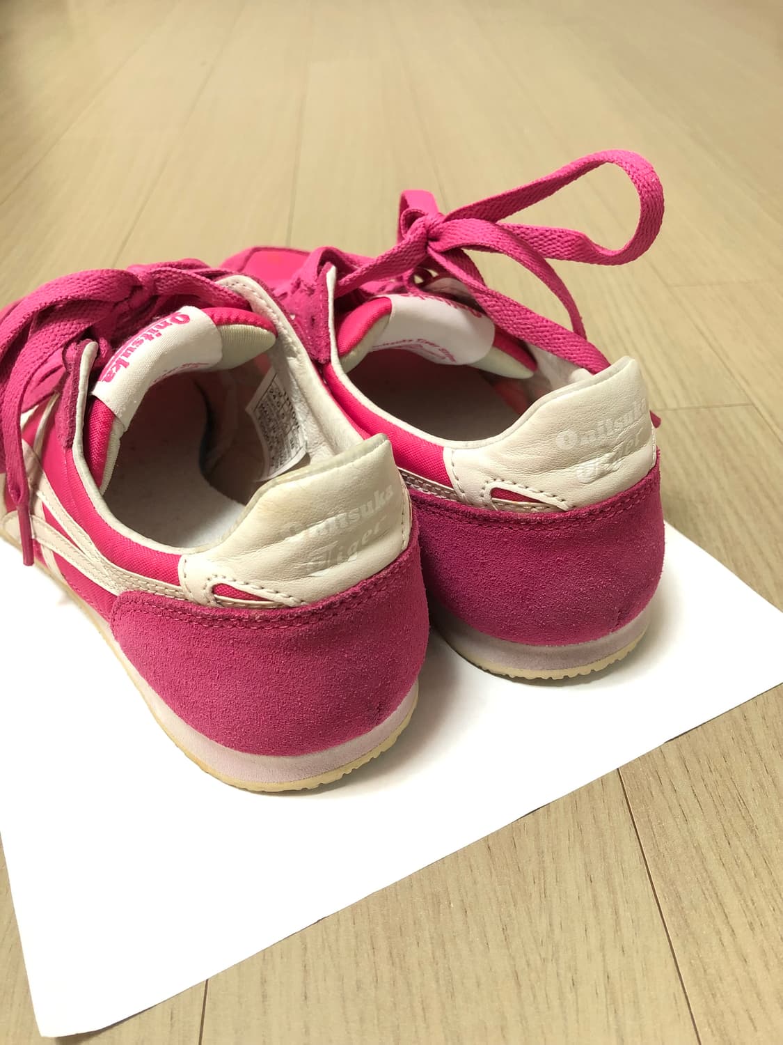 오니츠카타이거 세라노 핑크 240 상품이미지4