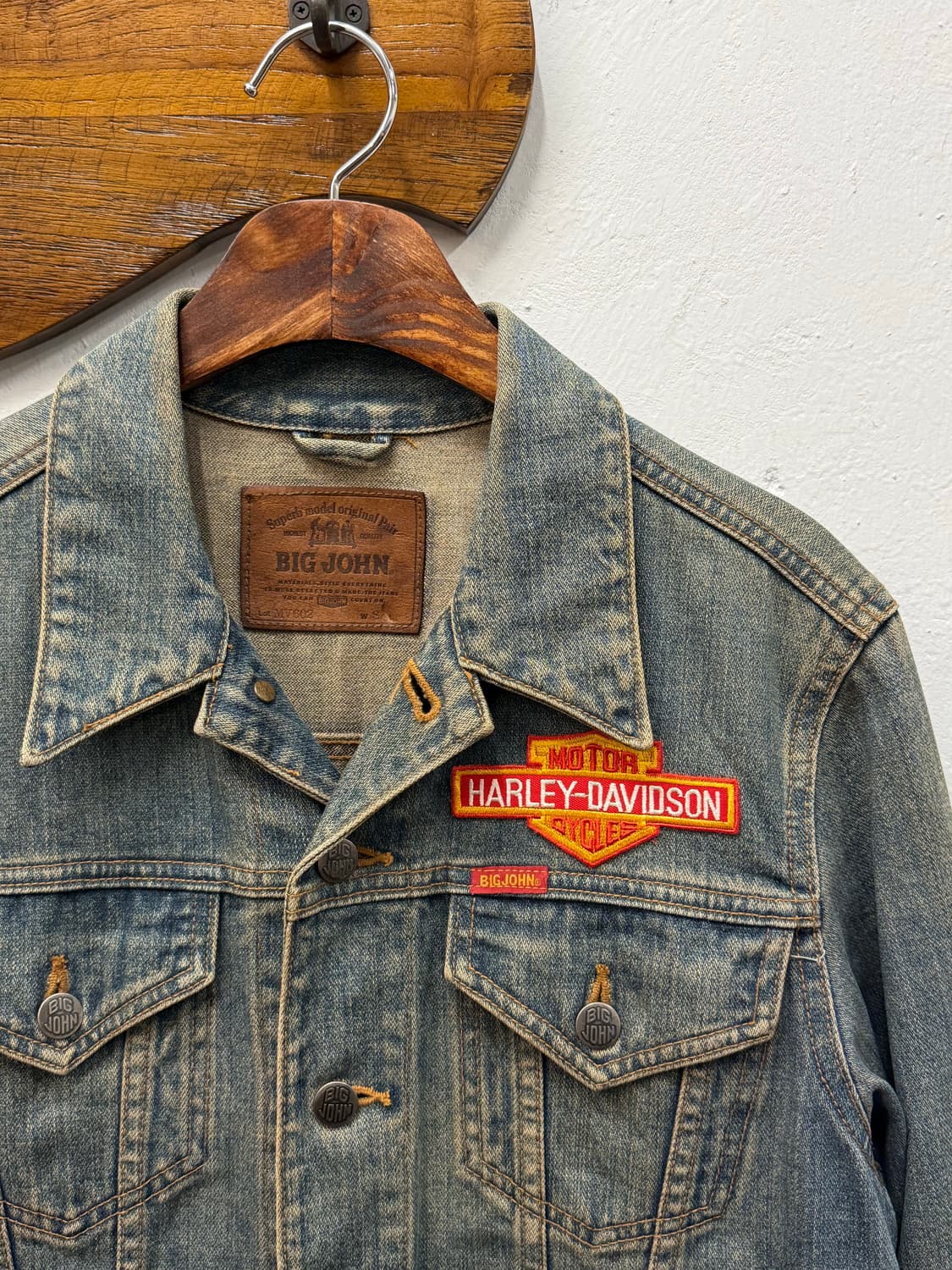 55) Japan Big John Denim Custom Jacket 상품이미지2