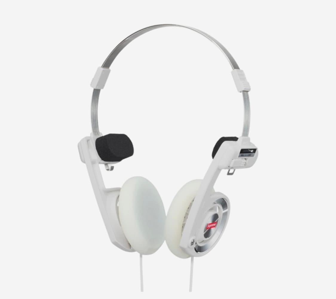 Supreme x Koss Portapro Headphones White 상품이미지1