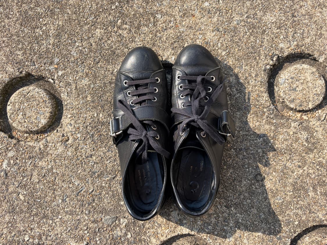 꼼데가르송 옴므 플러스 스트랩 레더 슈즈  상품이미지3