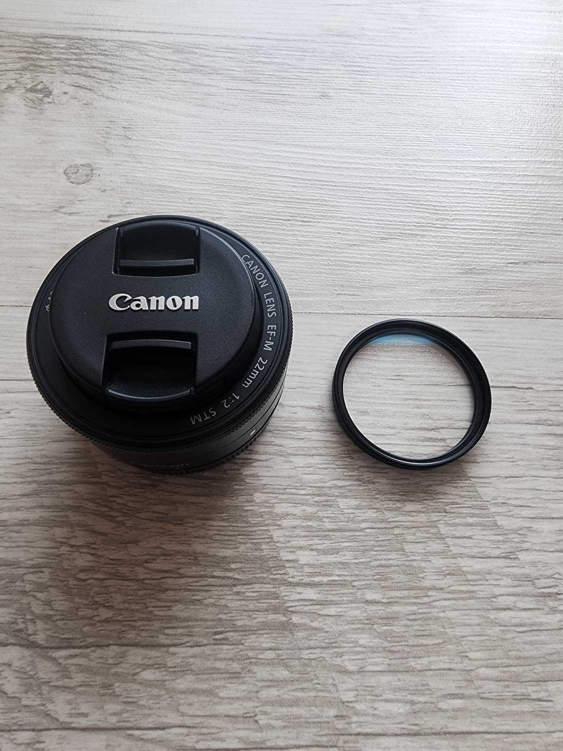 캐논 EF-M 22mm f2 STM 단렌즈 팜. M마운트 팬케익 렌즈 상품이미지1