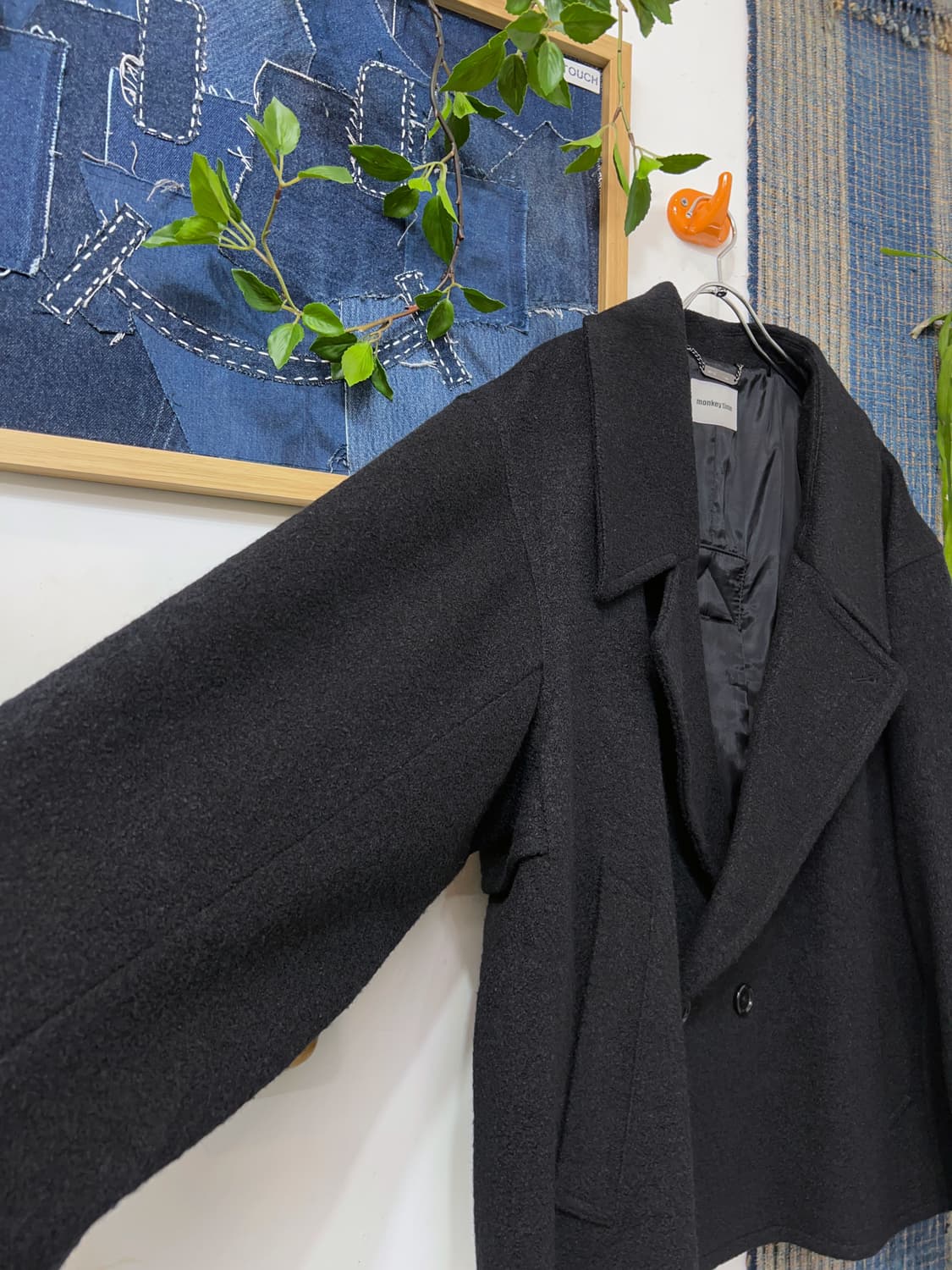 MONKEY TIME Double-Breasted Short Coat 상품이미지4