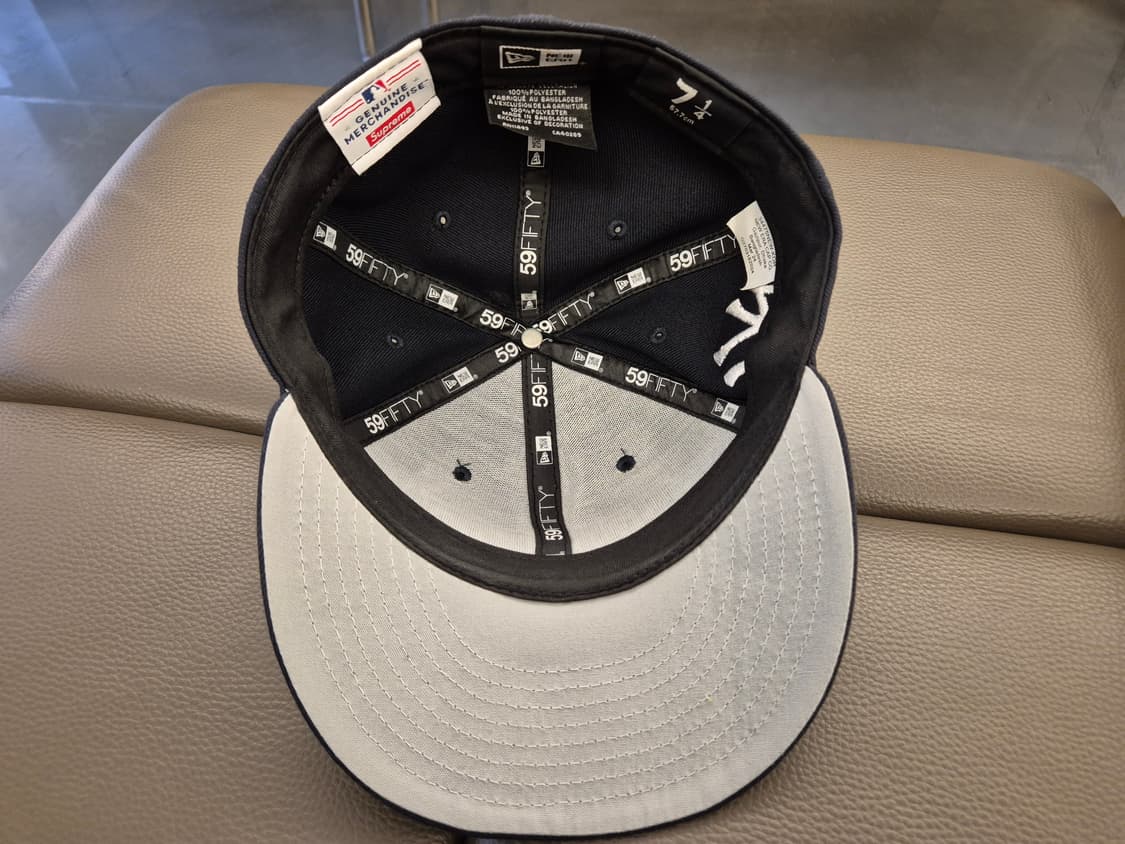 24ss 슈프림x뉴에라 뉴욕양키스 59fifty  상품이미지7