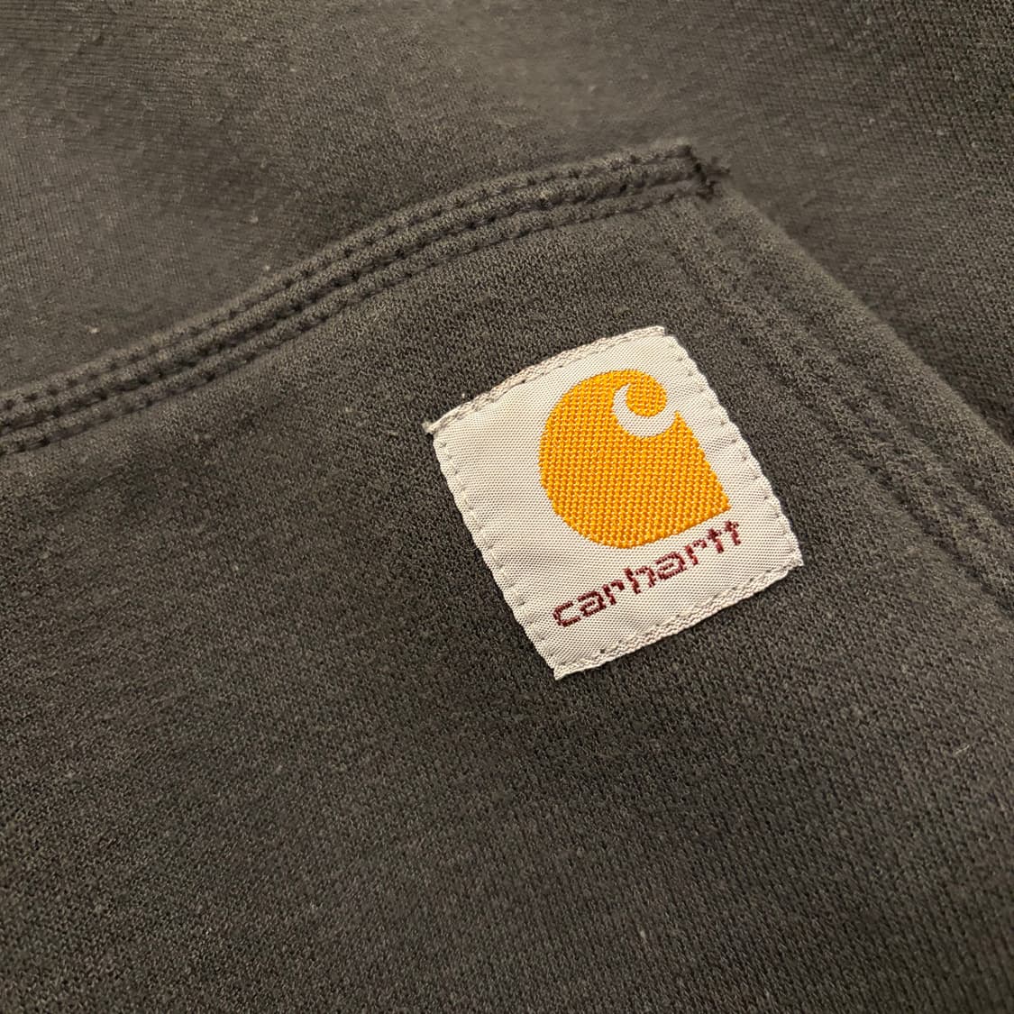 [S] 칼하트 써멀 블랙 스웻 후드집업 블랙 C616 상품이미지6