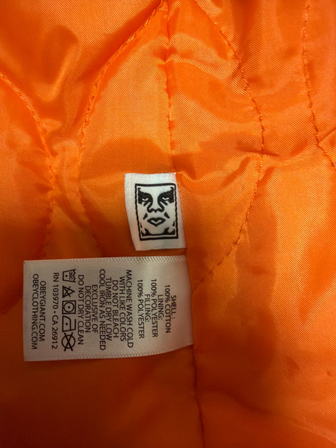 Obey 빈티지 워크자켓 상품이미지3