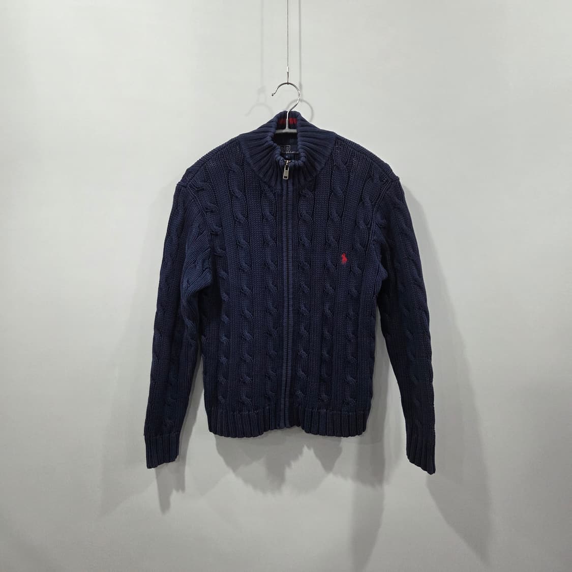 폴로랄프로렌 우먼 케이블 니트 집업 S 상품이미지1
