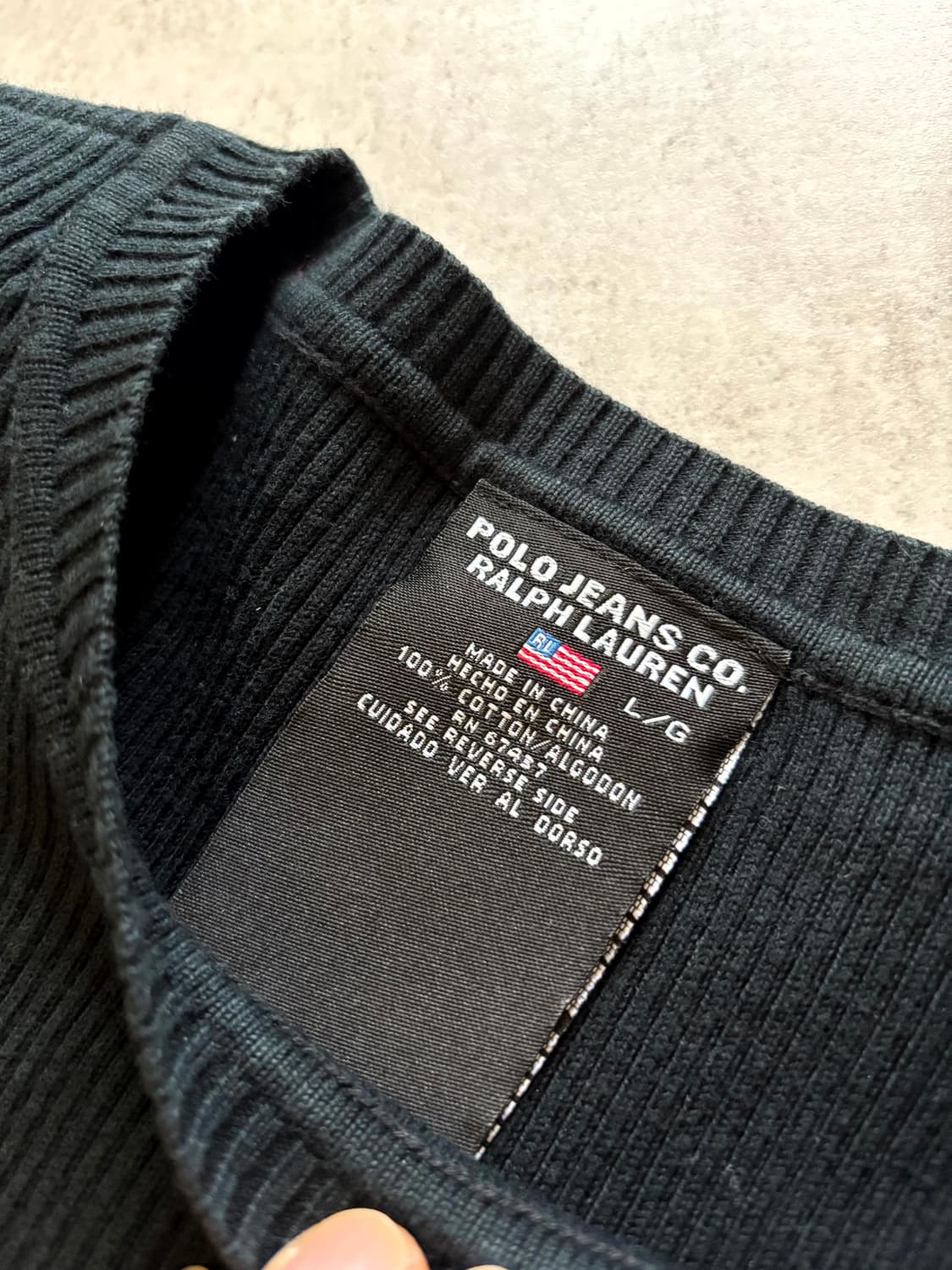 00's 폴로 진스 스트라이프 니트 L(100~103) 상품이미지8