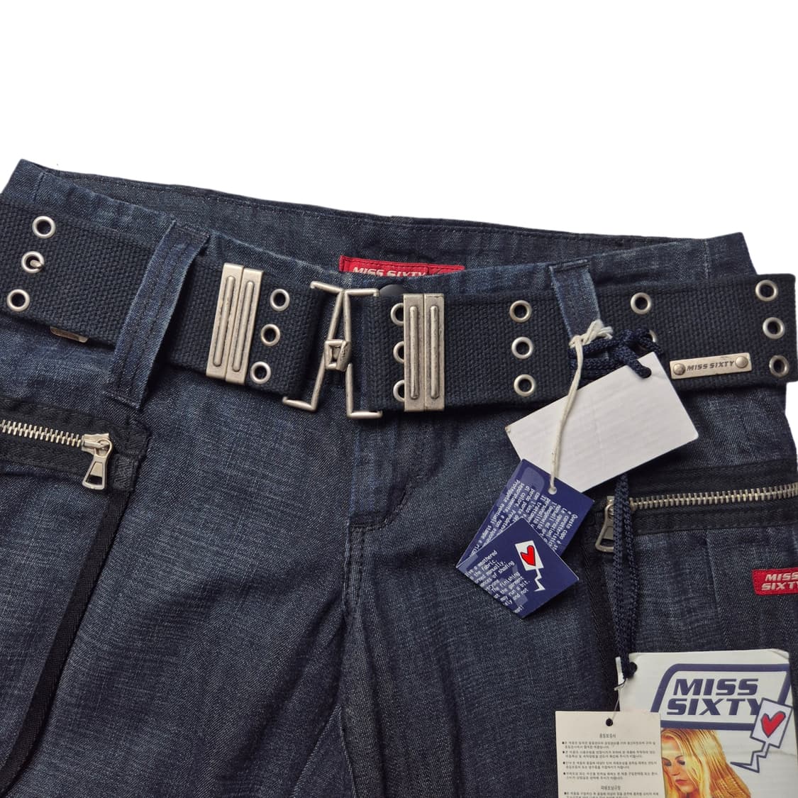 [새상품][27] 미스식스티 지퍼디테일 데님팬츠 상품이미지8
