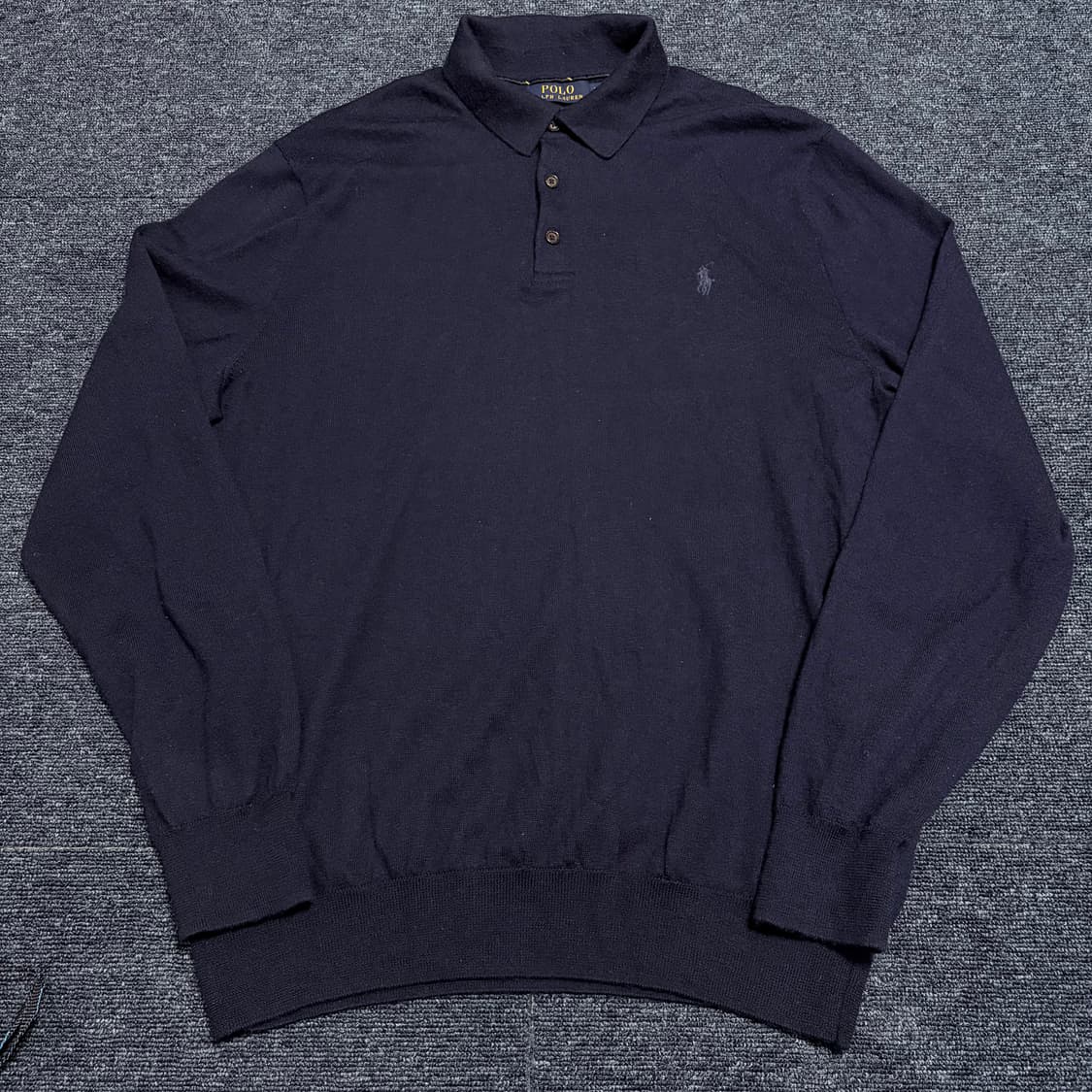 폴로 랄프로렌 워셔블 메리노 울 카라 니트 상품이미지1