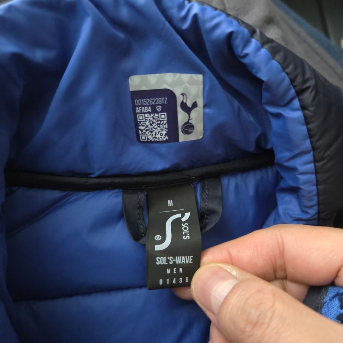 Tottenham Hotspur 토트넘 공식 조끼 패딩 상품이미지3