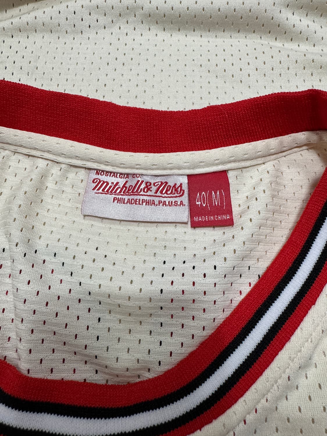 미첼앤네스 마이클조던 1997-98 져지 40(m) 상품이미지4