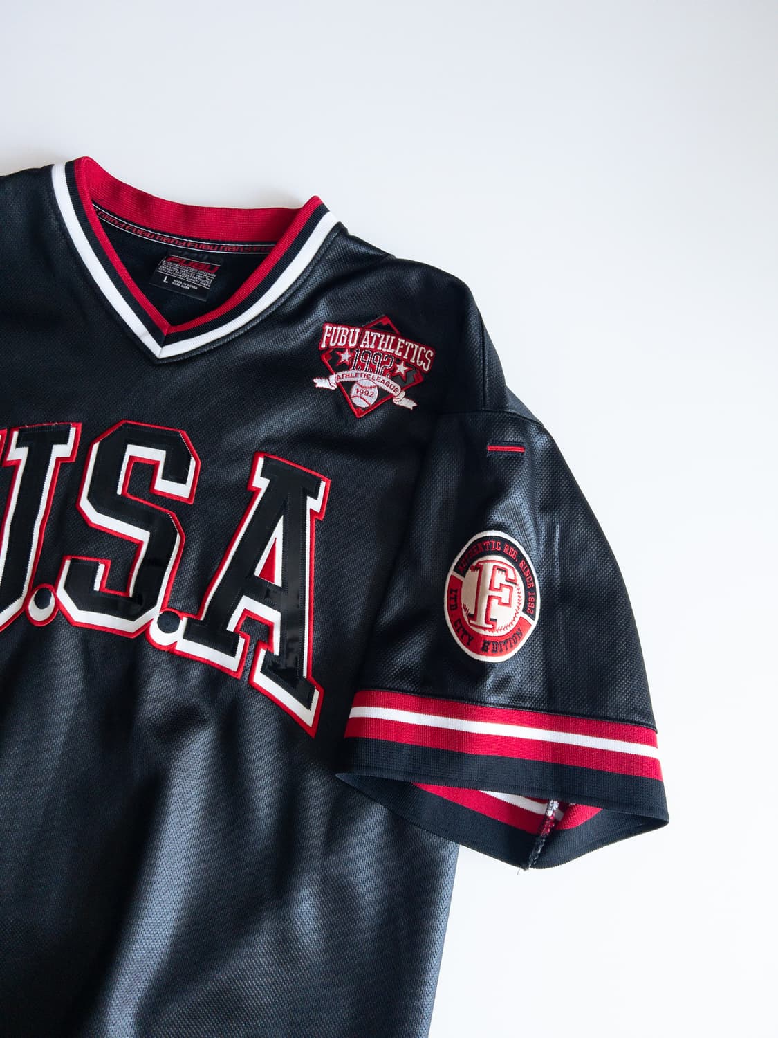 푸부 USA 반팔져지 L 상품이미지3