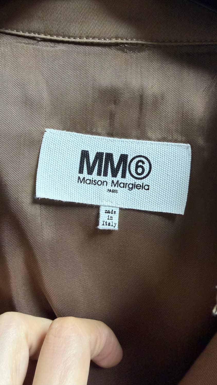 mm6 숏 트렌치코트 상품이미지4