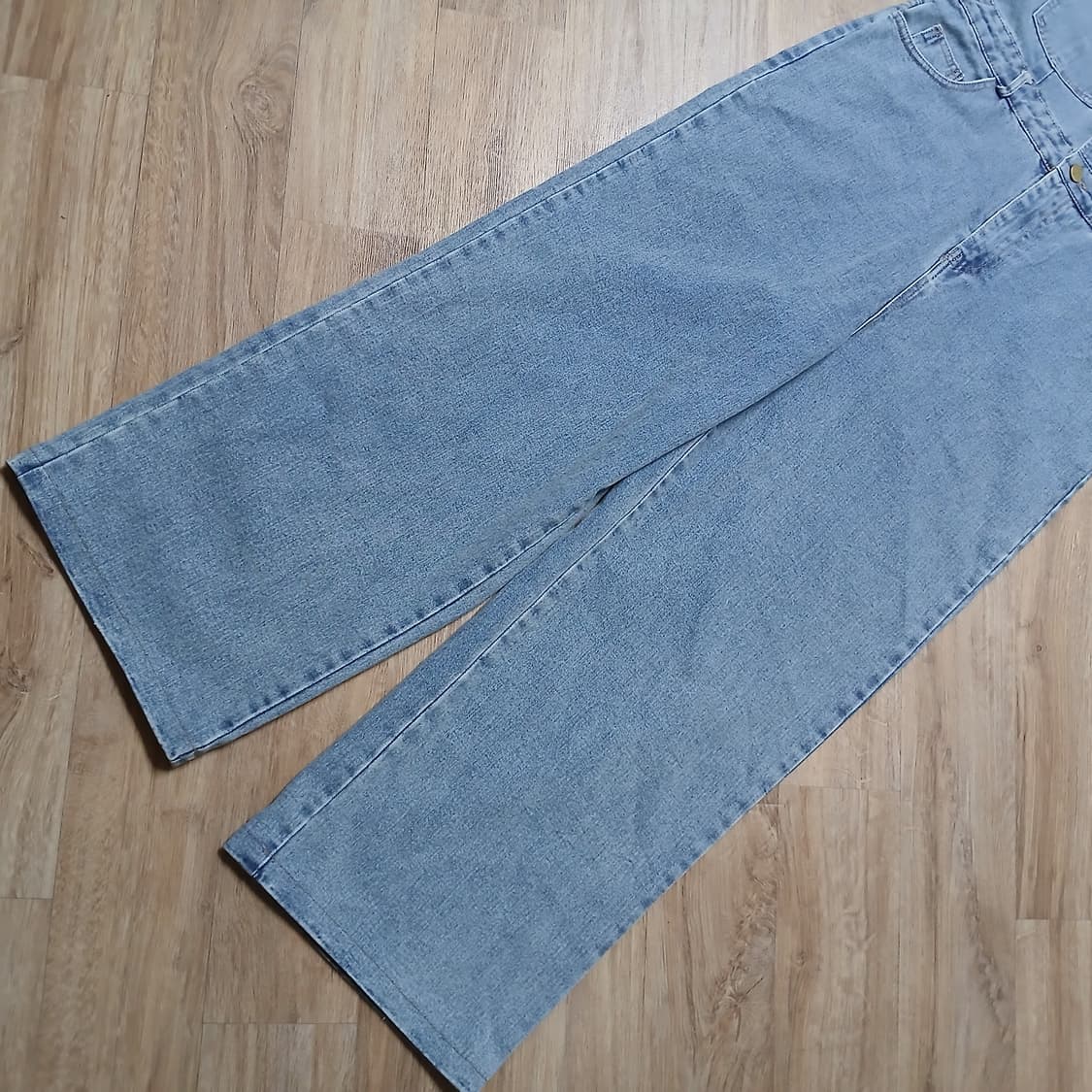 Marie 마리마켓 연청 점프수트 데님 청 바지 상품이미지5