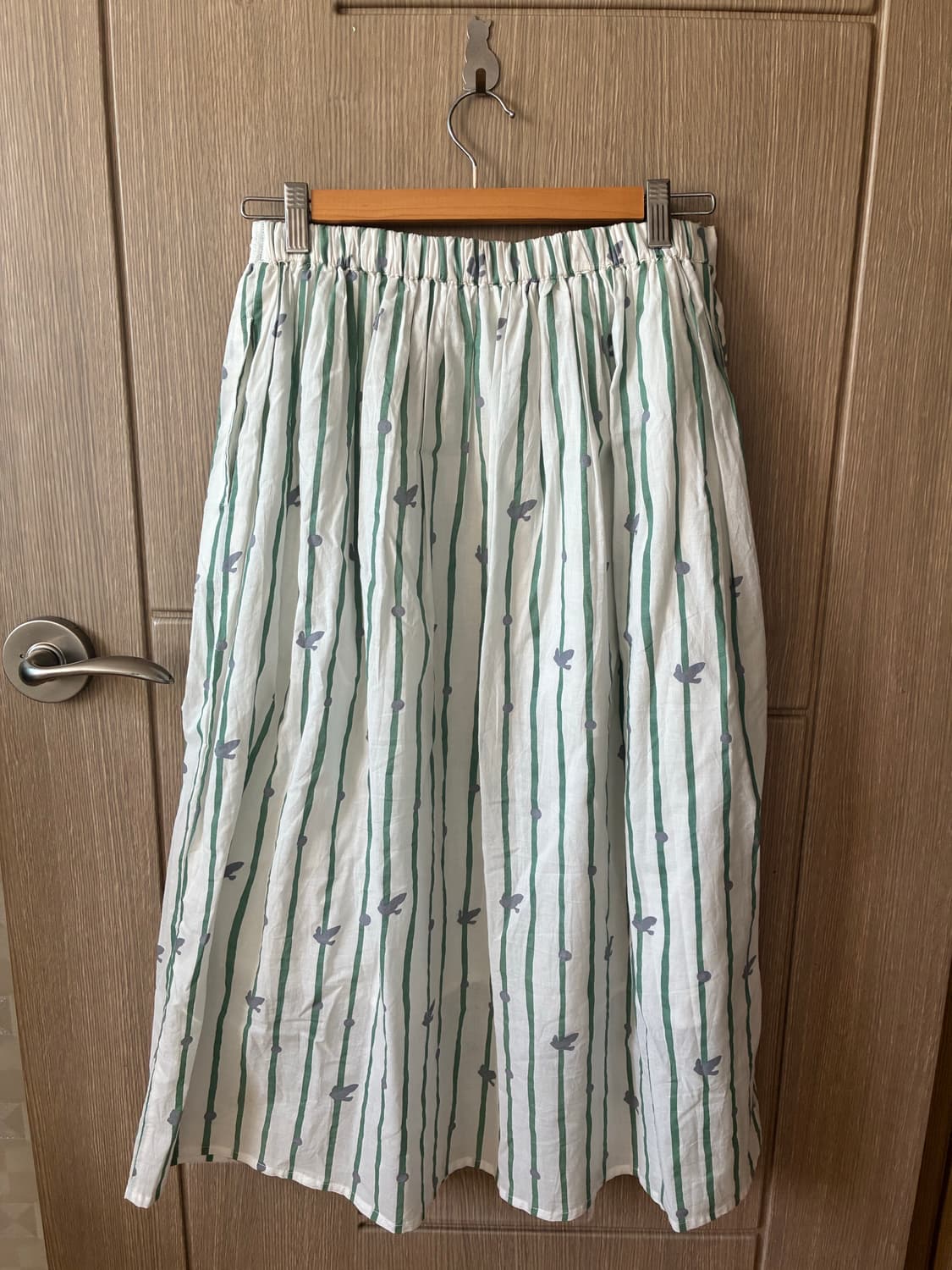 스트라이프 롱스커트  상품이미지3