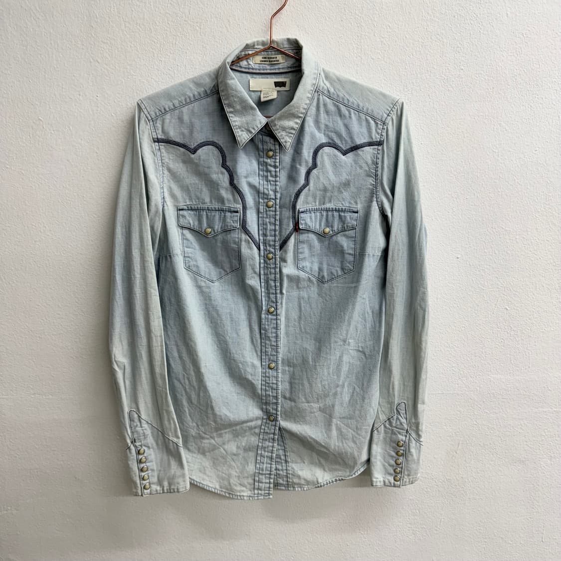 리바이스 웨스턴 데님 셔츠 (M) 상품이미지1