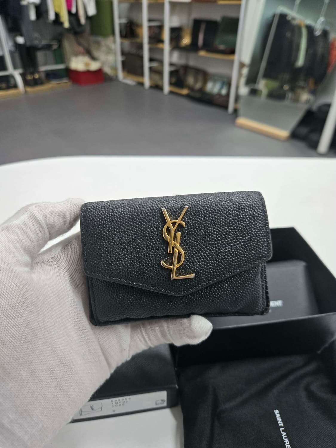 [50%세일] 입생로랑 업타운 카드지갑 상품이미지1