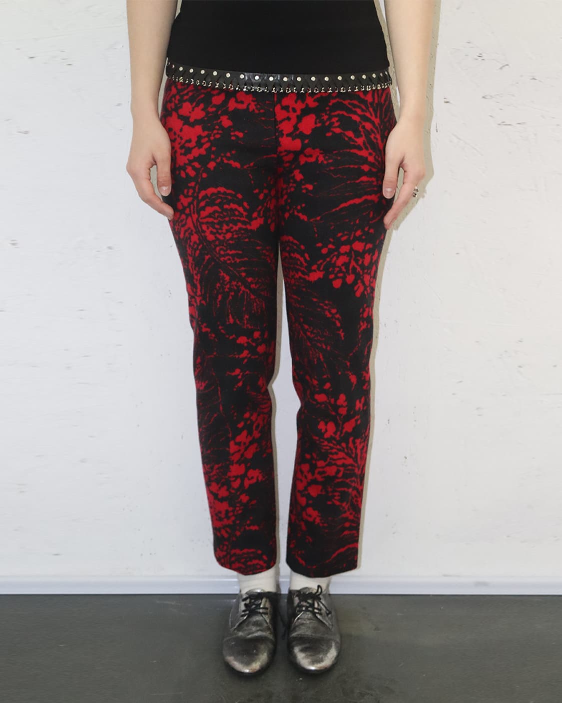 크리스토퍼 르메르 90s 네이처 패턴 울 트라우저 상품이미지1