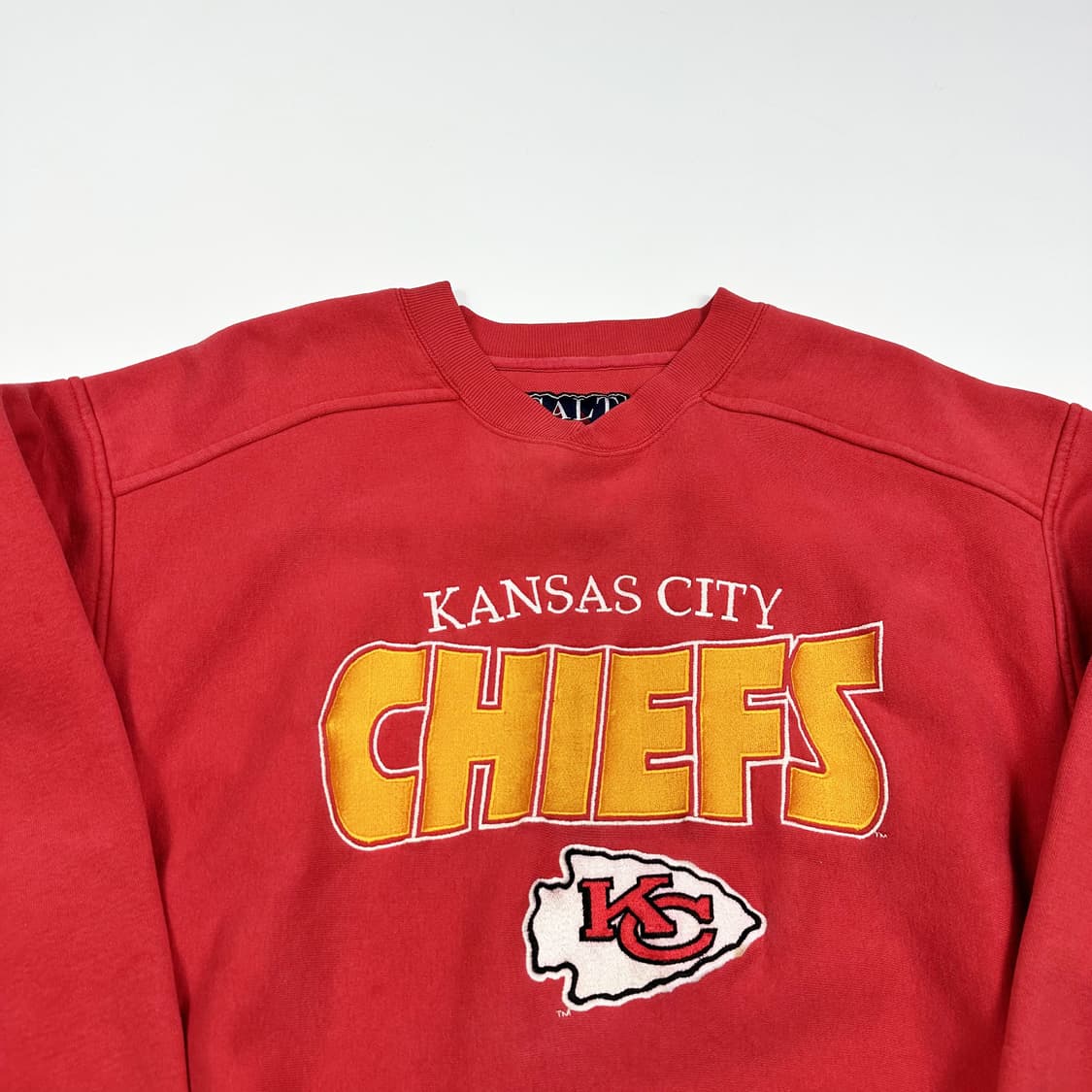VTG 빈티지 캔자스시티 치프스 레드 맨투맨 (실측 XL) 상품이미지1
