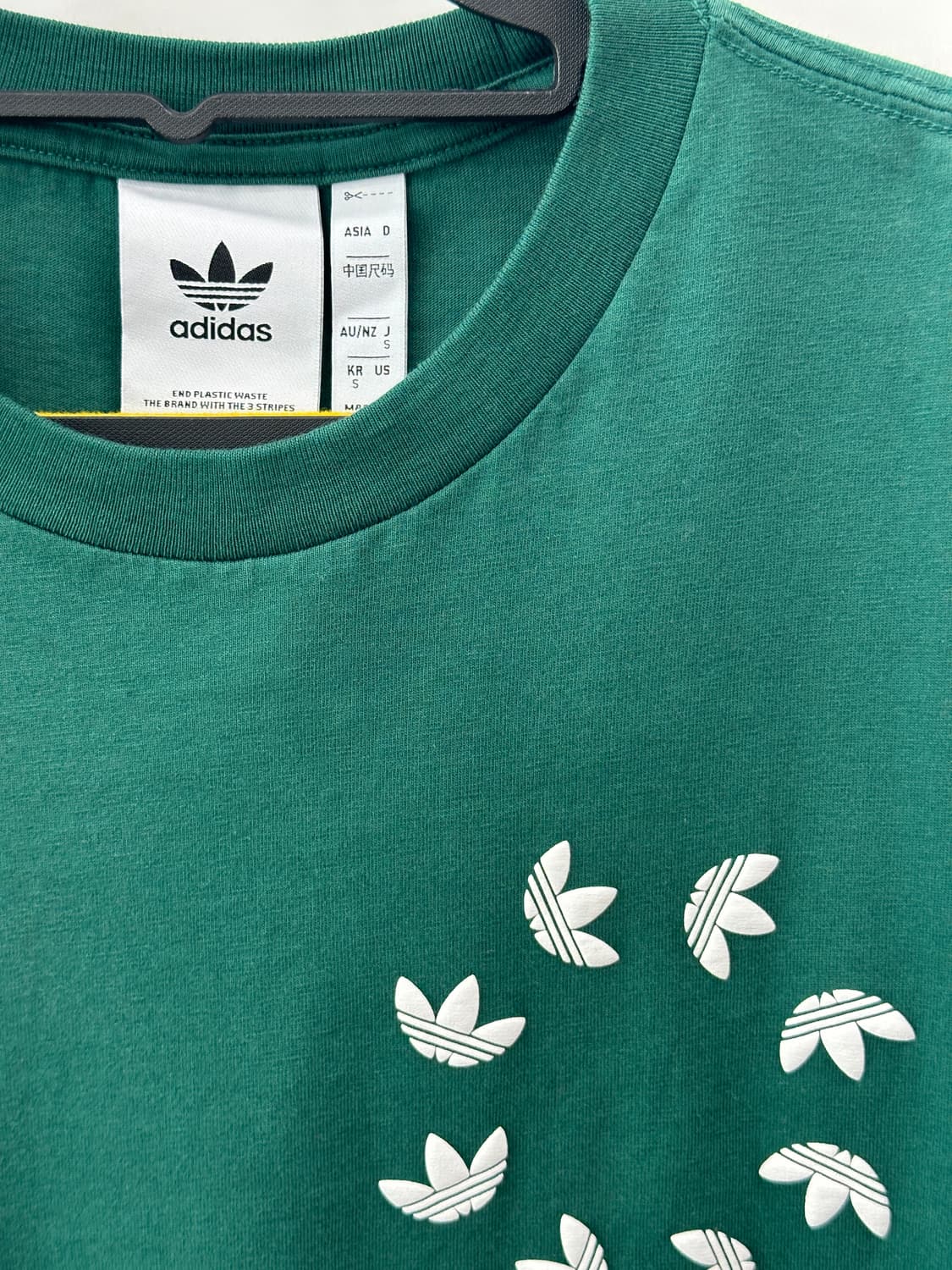 아디다스 서클 로고 그린 반팔티 상품이미지2