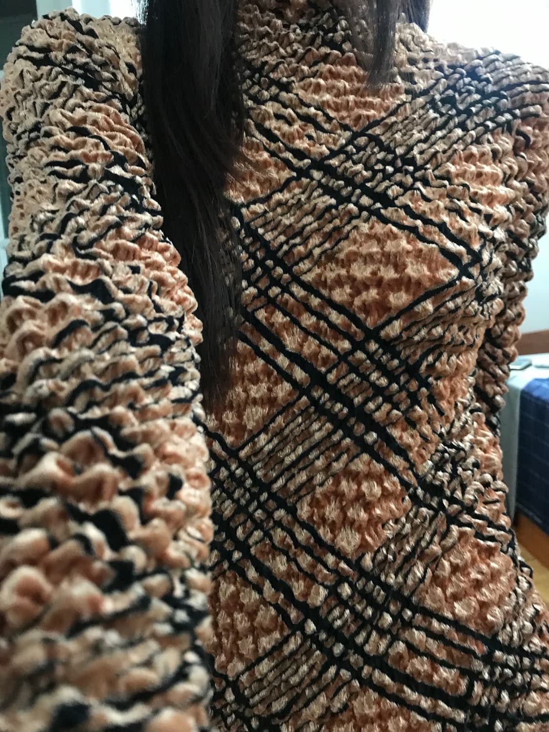 vintage pattern top 상품이미지5