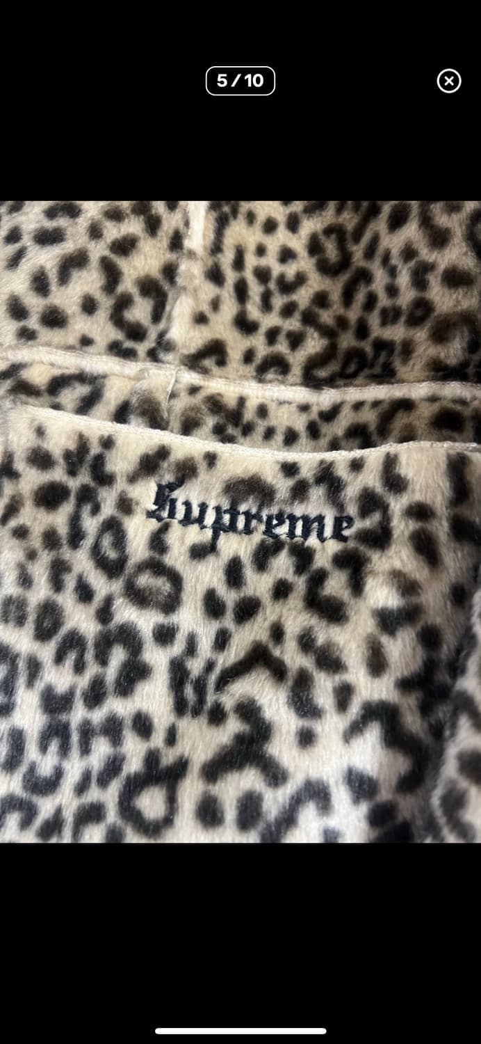 슈프림 리버시블 레어파드 자켓 상품이미지5