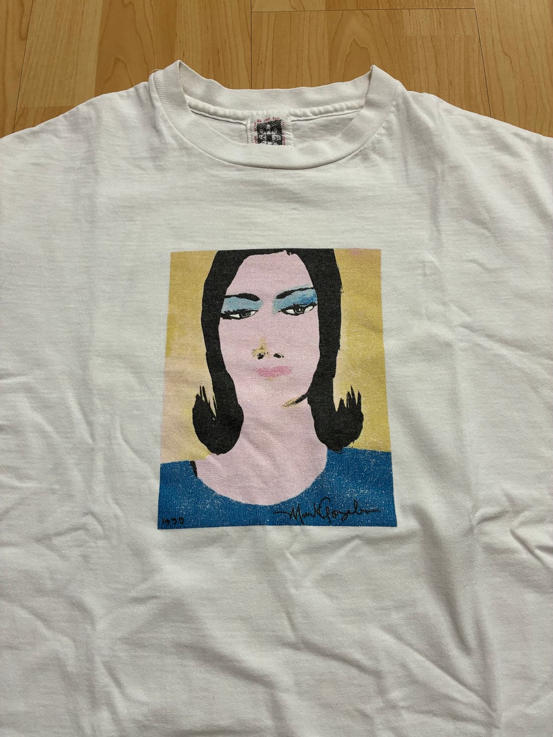 마크곤잘레스 1998 도쿄 첫 개인 아트 전시회 티셔츠 M사이즈 상품이미지2
