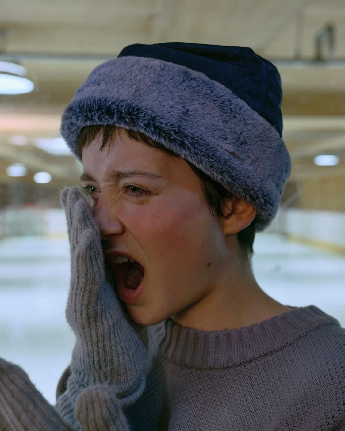 투톤 시어링 버킷 햇 Navy 상품이미지5