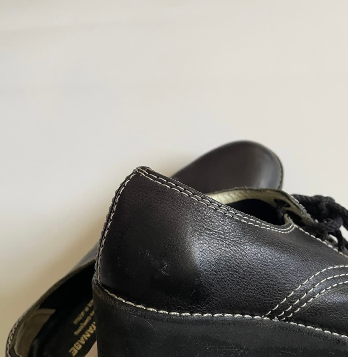 준야 와타나베 꼼데가르송 블랙 로퍼 상품이미지3