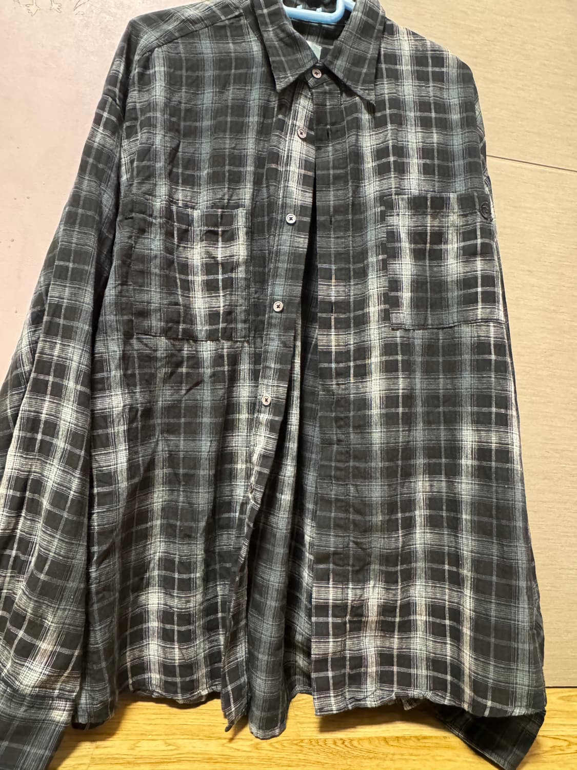 노매뉴얼 체크셔츠 상품이미지2