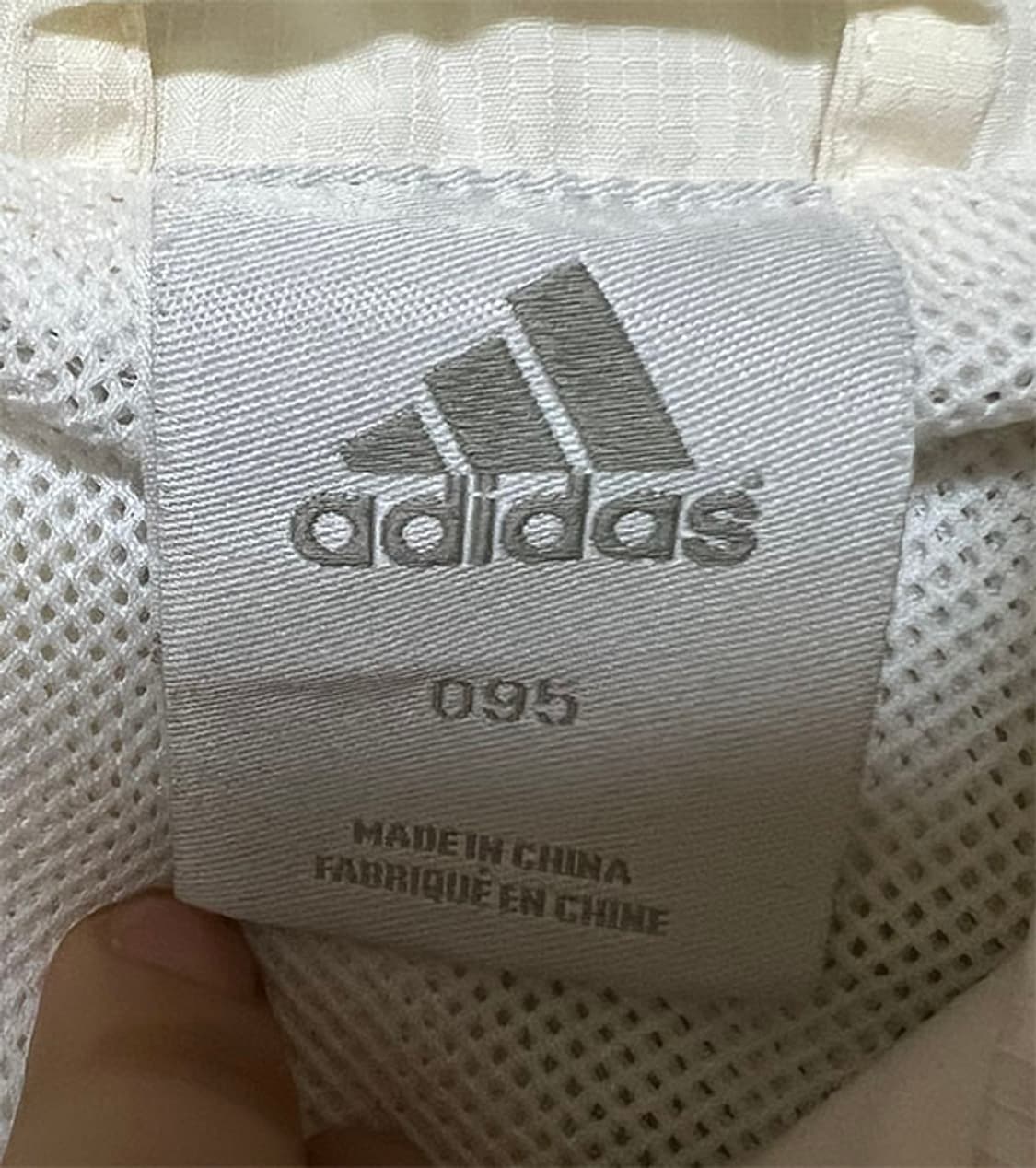 아디다스 독일 화이트 바람막이 10-11 춘추 95-100 상품이미지3
