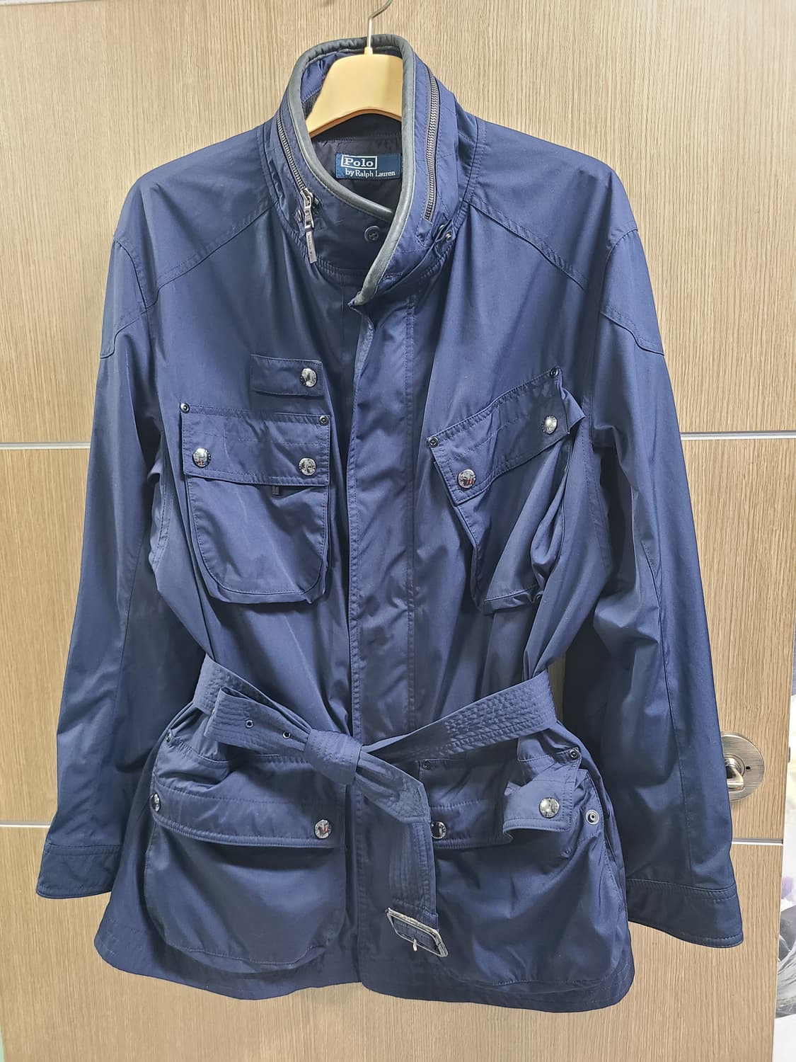 폴로랄프로렌 네이비 벨티드 자켓 xxl 상품이미지1