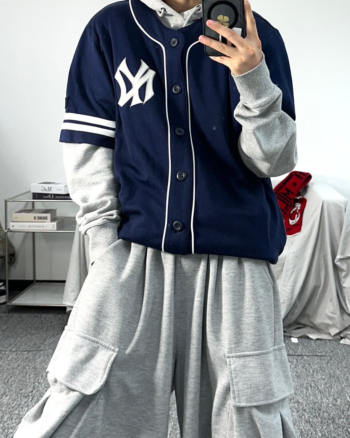 MLB 뉴욕 양키스 반팔 져지 XL 상품이미지3