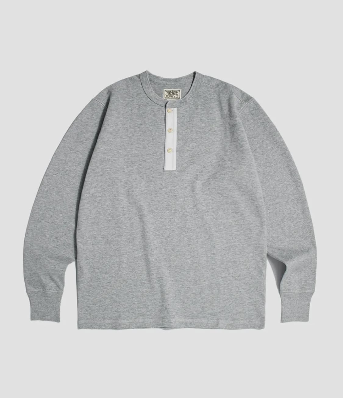 [새제품] 브론슨 헨리넥 그레이XXL 상품이미지1