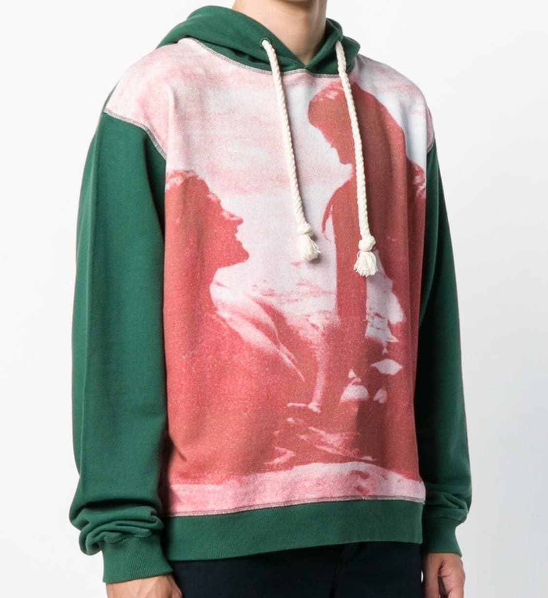 Jw Anderson 캘리포니안 러버 프린트 후드티 상품이미지1