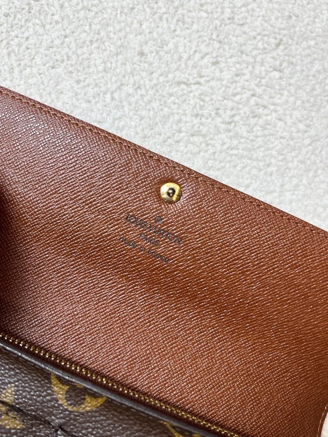 루이비통 모노그램 사라 월릿 장지갑 Q1299 상품이미지5