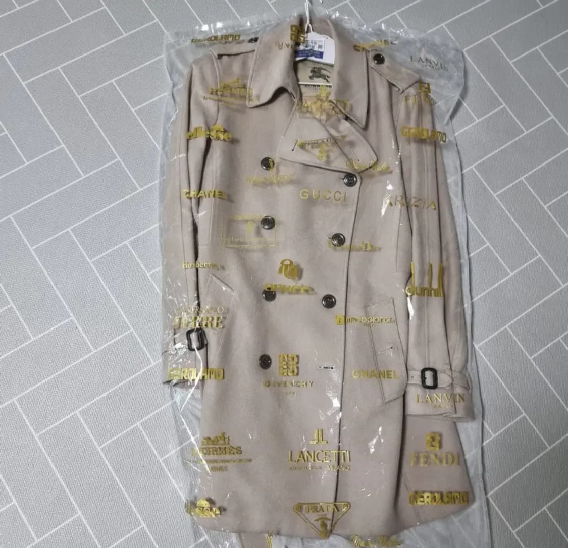 (uk12 국내66) 버버리 런던 울 캐시미어 더블 코트 상품이미지10