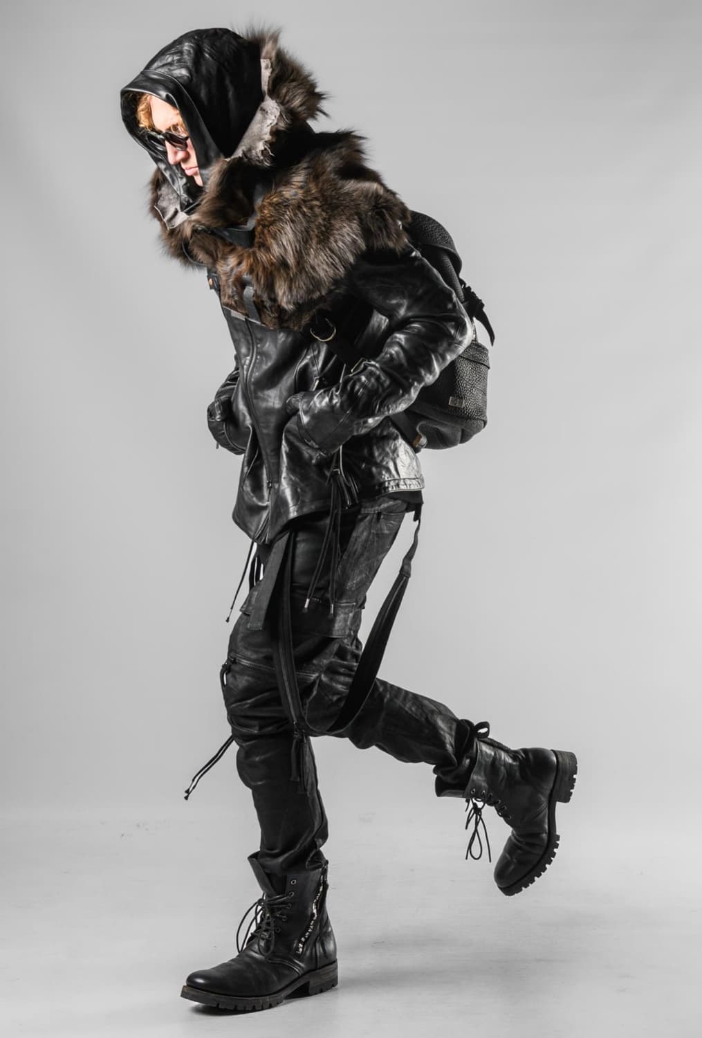 [3]D.HYGEN hooded horse leather jacket 상품이미지10
