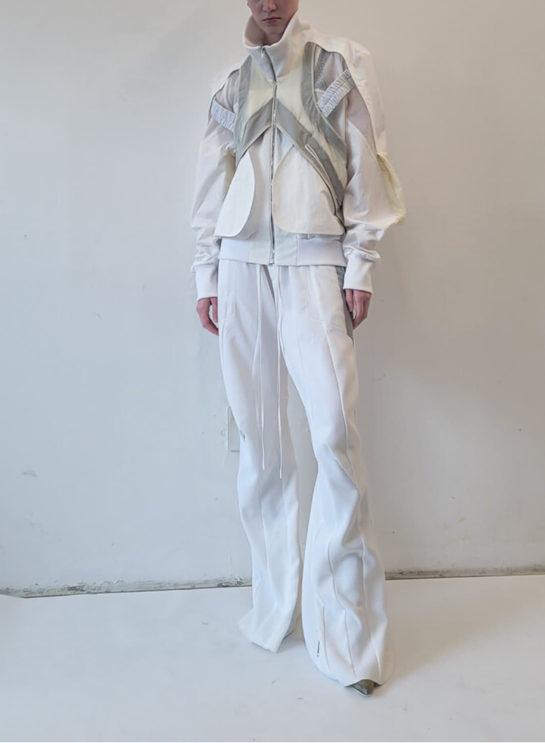 23SS카르넷 아카이브 매스 봄버 자켓 M 상품이미지4