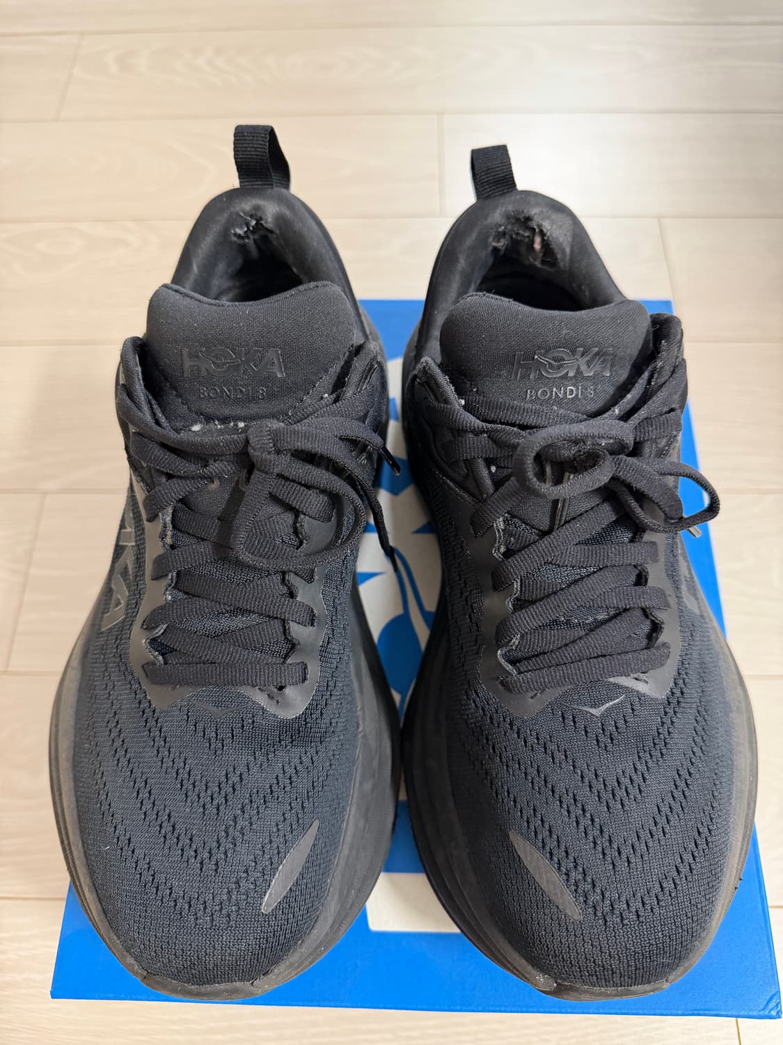 호카 본디8 와이드 블랙 245mm 상품이미지1