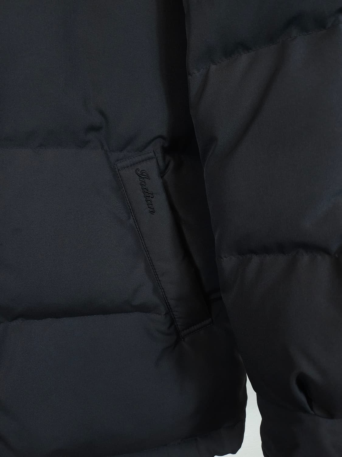 인디안 Luxury casual 블랙 구스패딩 점퍼 105 XL 상품이미지3
