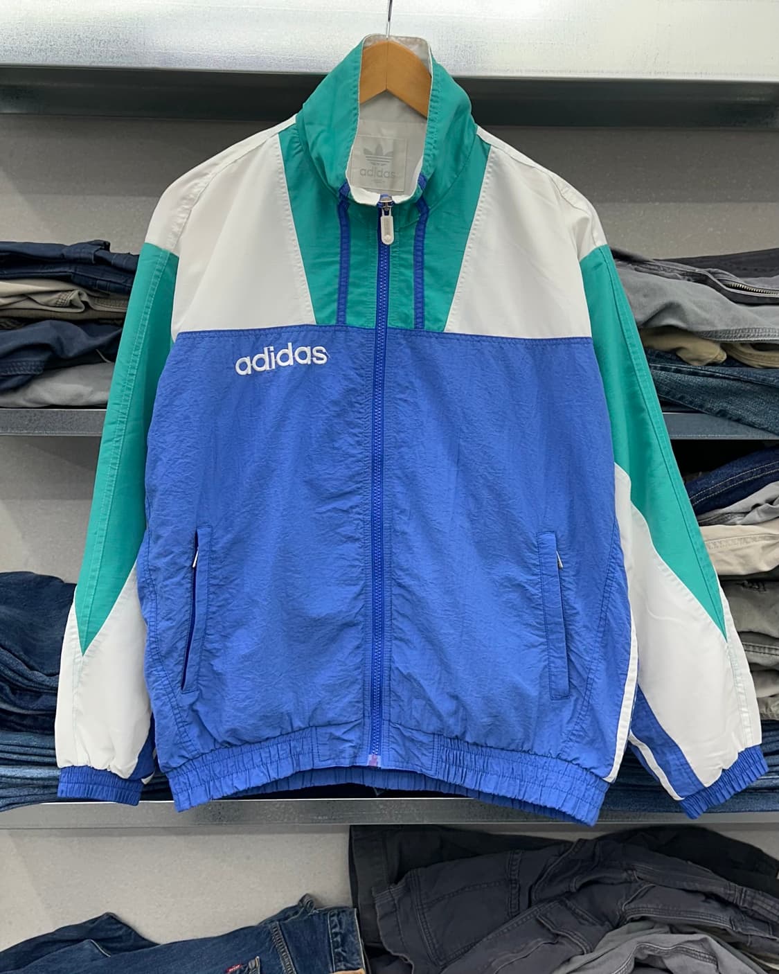 (100)80~90'S 아디다스 바람막이-M1900 상품이미지1