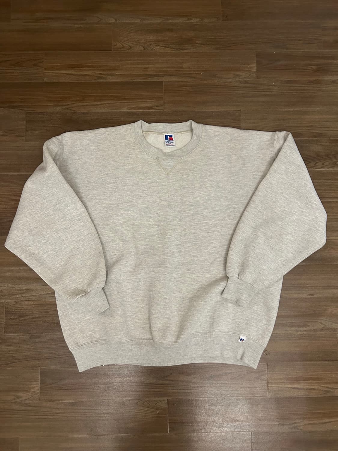 90s 빈티지 러셀 usa 스웻셔츠 멜란지그레이 상품이미지1