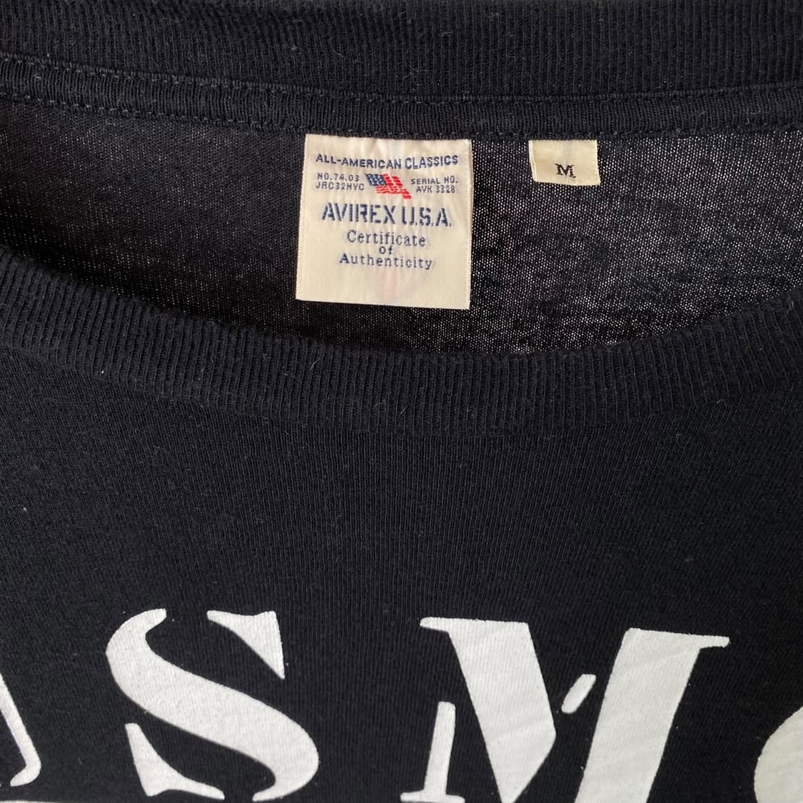 (M)Avirex 아비렉스 USMC 긴팔티셔츠 상품이미지3