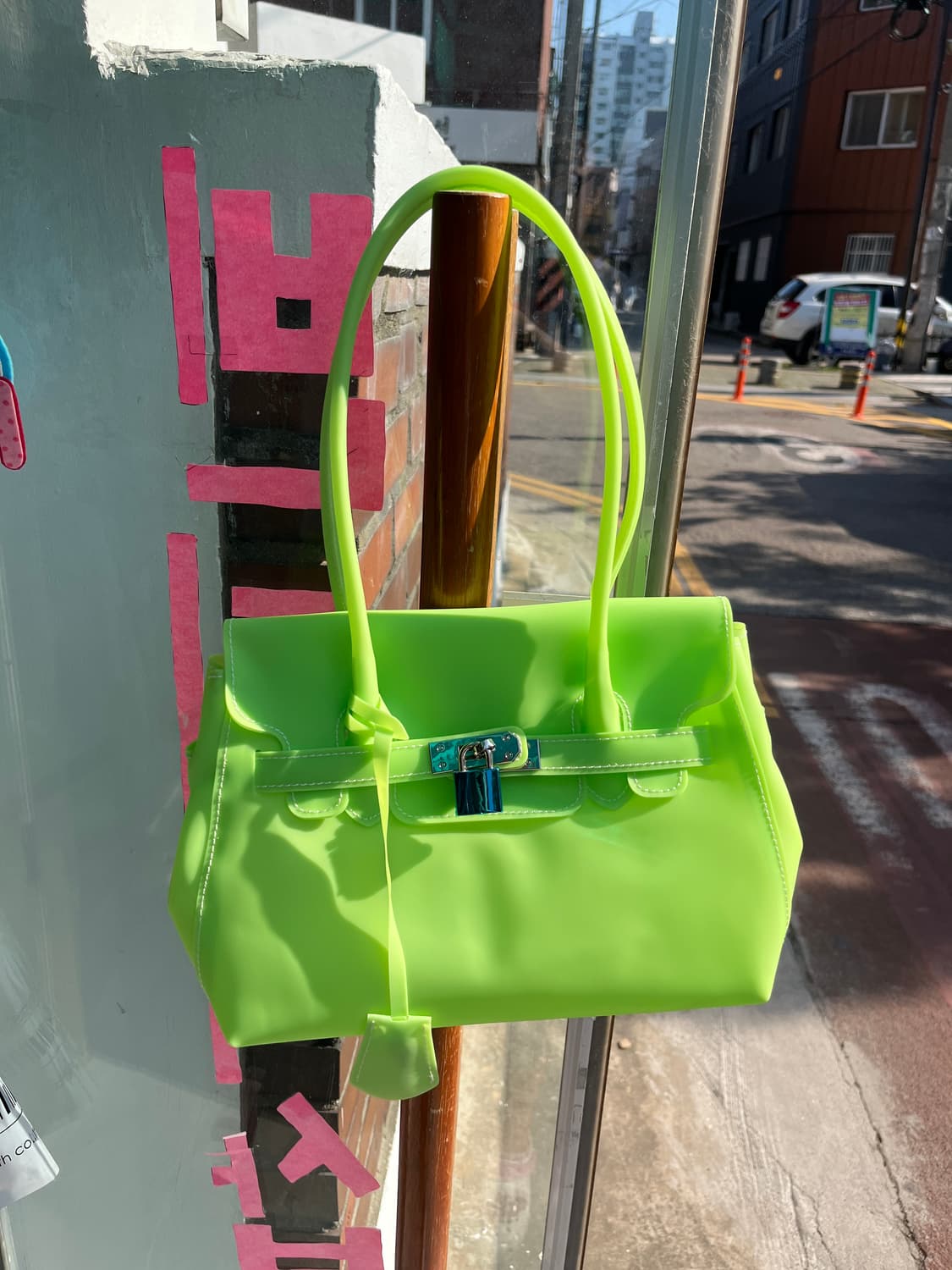 라임그린 미니 젤리버킨 🍋‍🟩 상품이미지3